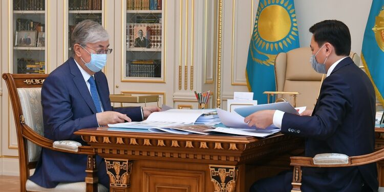 Касым-Жомарт Токаев и Алтай Кульгинов