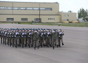 Подготовка в параду в Москве. Optimizm.kz