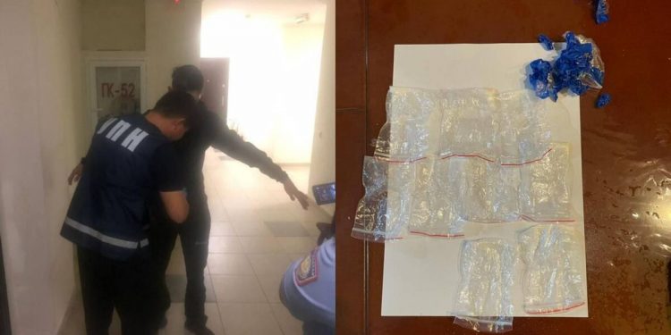 Двух мужчин с крупной партией “синтетики” задержали в Актау