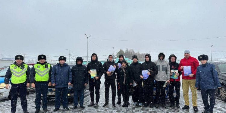 Неделя дорожной безопасности завершилась в Костанайской области