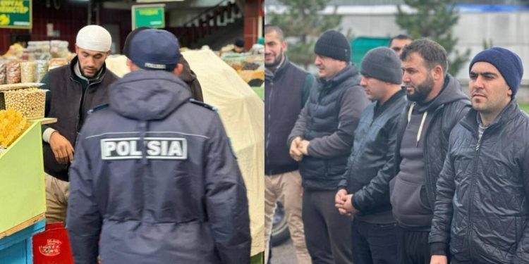 Нелегалы из Узбекистана и Таджикистана выявлены на одном из базаров Алматы