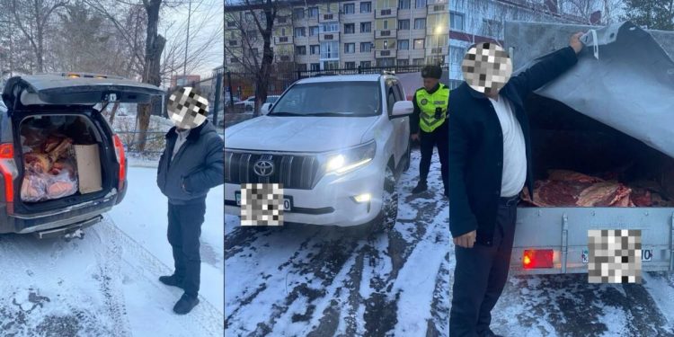 Три факта незаконной перевозки мяса выявили в Костанае