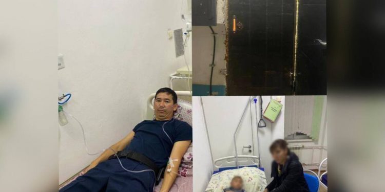 Участковый инспектор полиции спас из пожара 6-летнего ребенка в Таразе