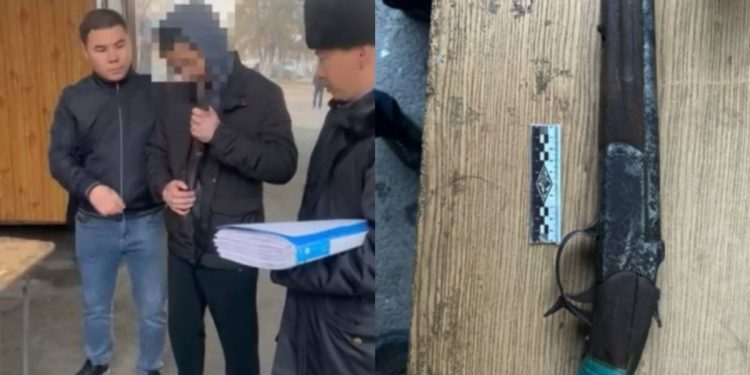 Жителя Алматинской области подозревают в незаконном хранении оружия