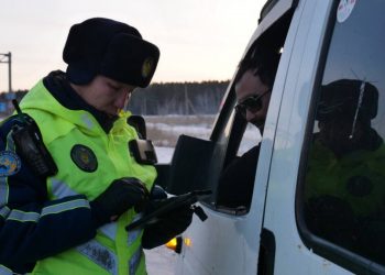 Более тысячи нарушений ПДД за четыре дня выявили полицейские СКО