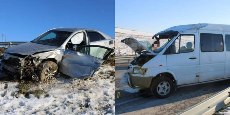 Пассажирка погибла в ДТП на трассе в Туркестанской области