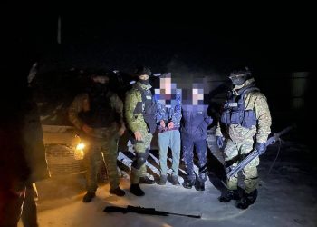 Подозреваемые в убийстве около двух месяцев прятались в вырытой ими землянке