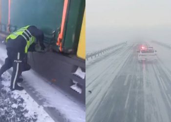 “Полицейские не из-за своей прихоти перекрывают в непогоду трассы”