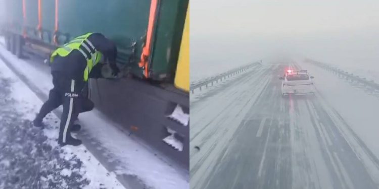 “Полицейские не из-за своей прихоти перекрывают в непогоду трассы”