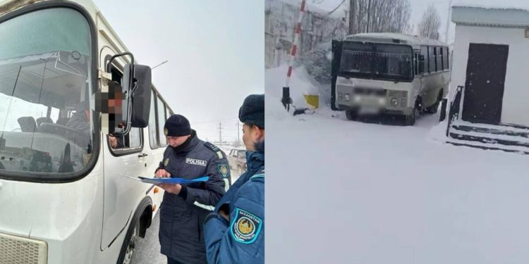 Водитель автобуса без категории перевозил пассажиров в Актюбинской области