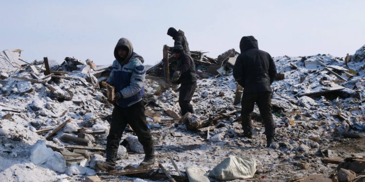 7 мигрантов нелегально работали на свалке в Петропавловске