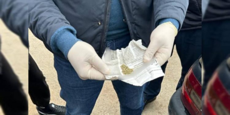 Гашиш у местного жителя нашли туркестанские полицейские