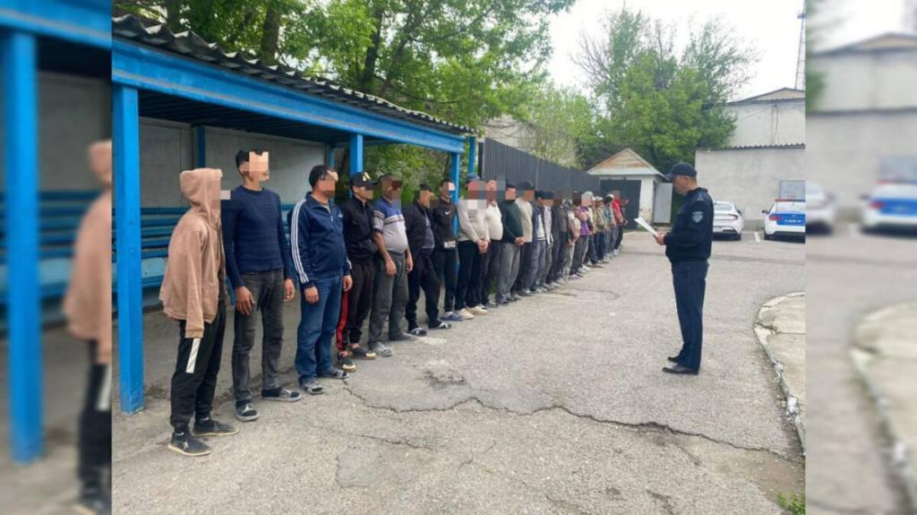 Нарушившие миграционное законодательство привлечены к ответственности в Шымкенте