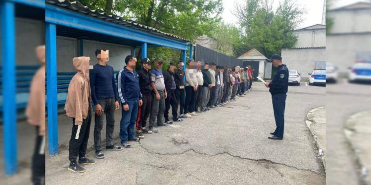 Нарушившие миграционное законодательство привлечены к ответственности в Шымкенте