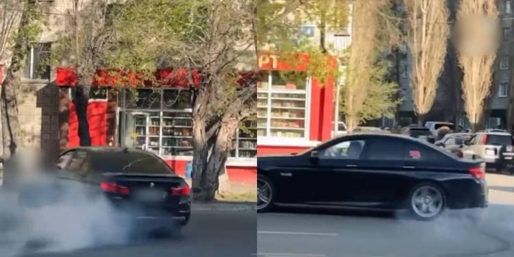 Полицейские оштрафовали “лихача” за дрифт в центре Усть-Каменогорска