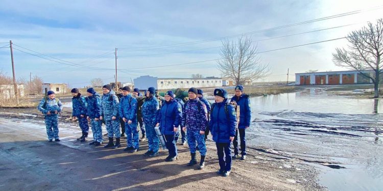 Противопаводковые мероприятия провели в карагандинской колонии