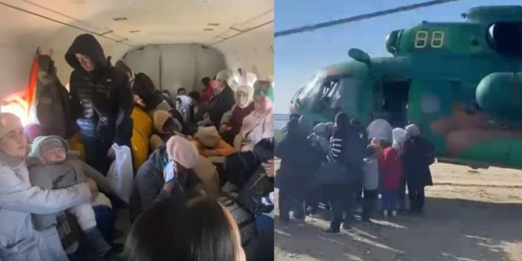 Летчики Нацгвардии МВД РК спасли более 20 детей в Актюбинской области