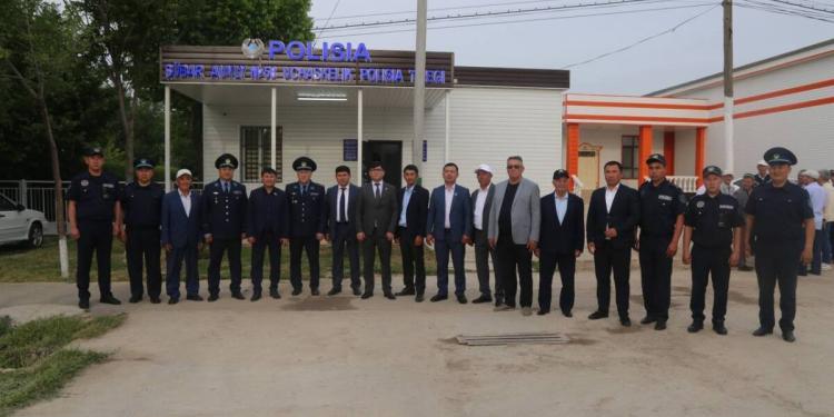 2 новых участковых пункта полиции открылись в Туркестанской области