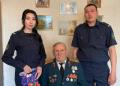 Представители УИС поздравили ветеранов с Днем Победы в области Абай
