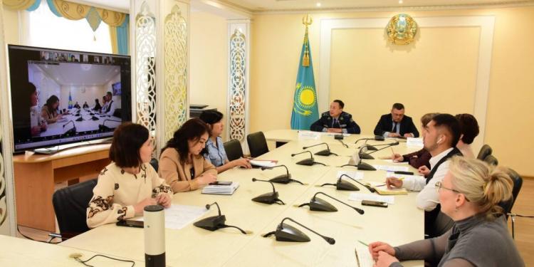 Итоги совместной работы полицейских и педагогов подвели в Карагандинской области