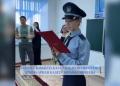 Кадетский класс в честь погибшего полицейского открыли в Туркестанской области