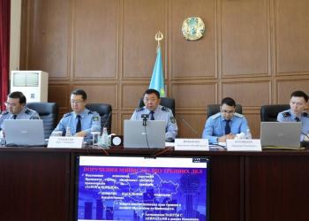 Итоги служебно-оперативной деятельности за первое полугодие подвели в ДП на транспорте