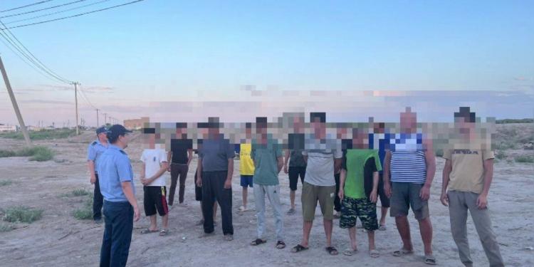 45 иностранцев выдворены из страны полицейскими Кызылординской области