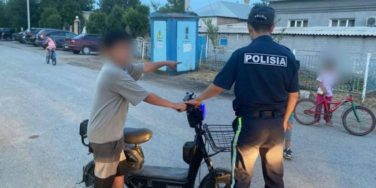 11 ДТП с участием мопедов зарегистрировано с начала года в Туркестанской области