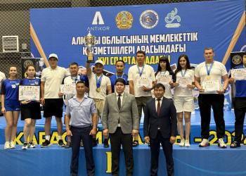Масштабное спортивное мероприятие провели полицейские Алматинской области