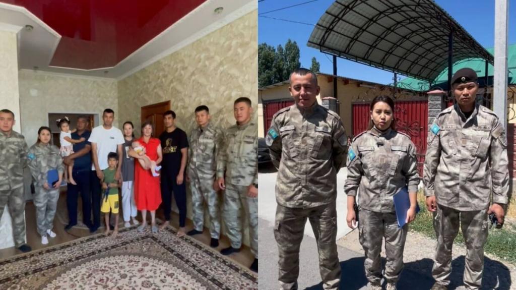 Профилактику бытовых конфликтов в семьях сотрудников проводит полицейский-психолог в Жамбылской области
