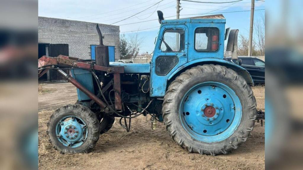 Пьяного тракториста задержали полицейские в Павлодарской области