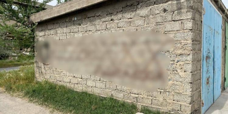 Наркограффити: полиция задержала уличного "рекламиста" в Туркестанской области