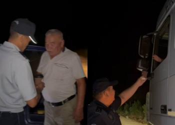 Ночной рейд с заботой: полицейские угощали водителей кофе на трассе в области Абай